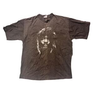 Vintage 90s George Clinton Hey Man Smell My Finger All Sport T-Shirt XL USA